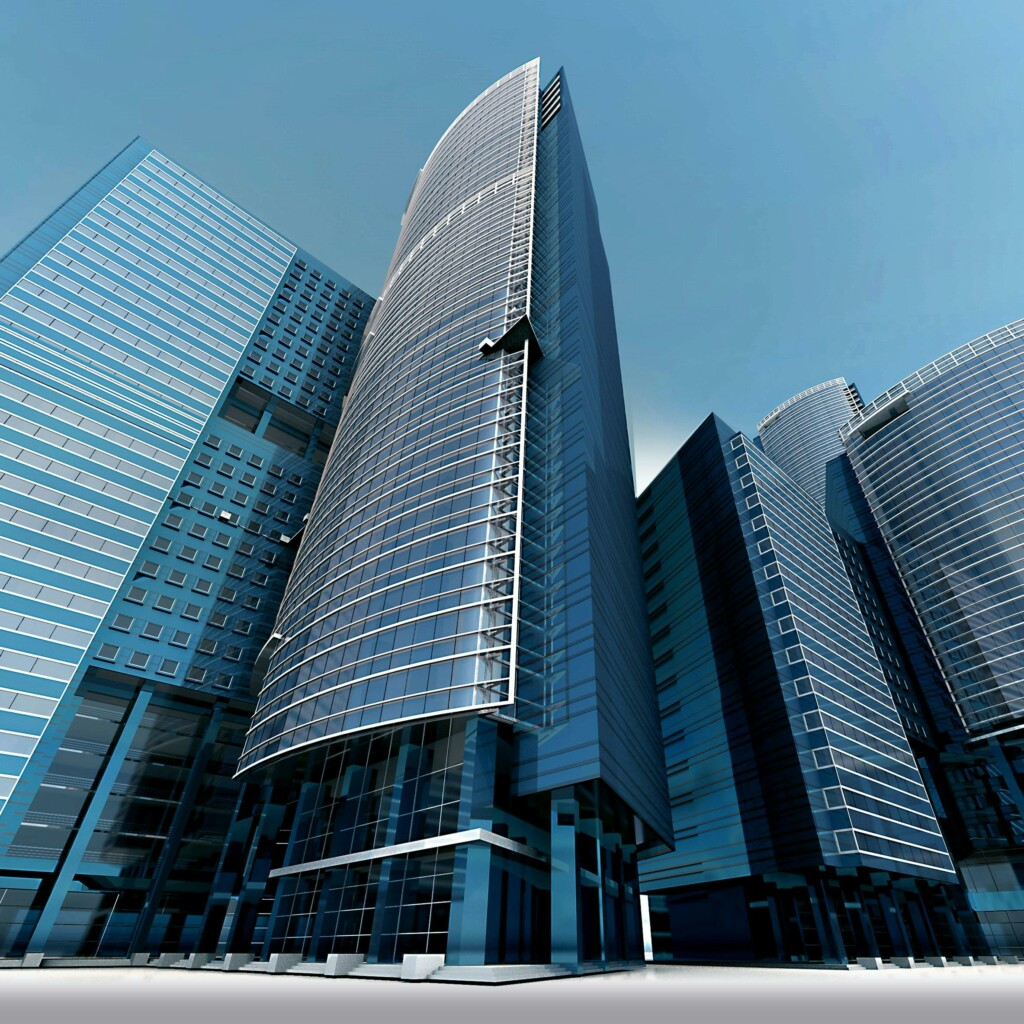 Multiple office buildings